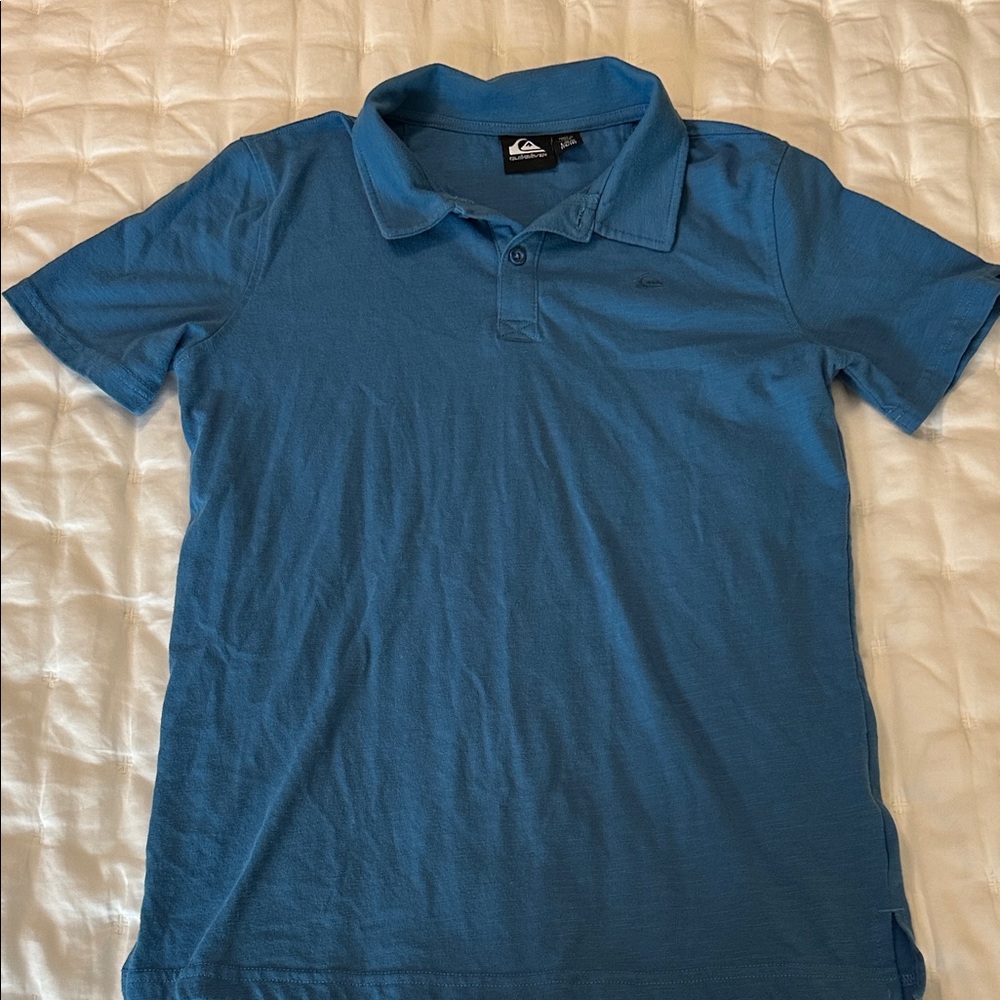Quiksilver Boys Ocean Blue Polo Shirt